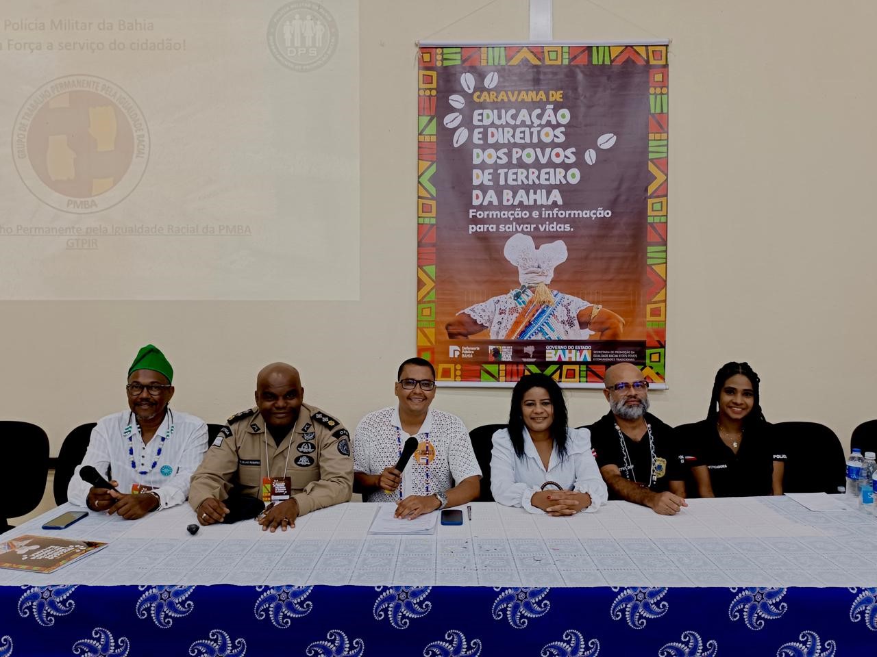 Caravana de formação de povos do terreiro