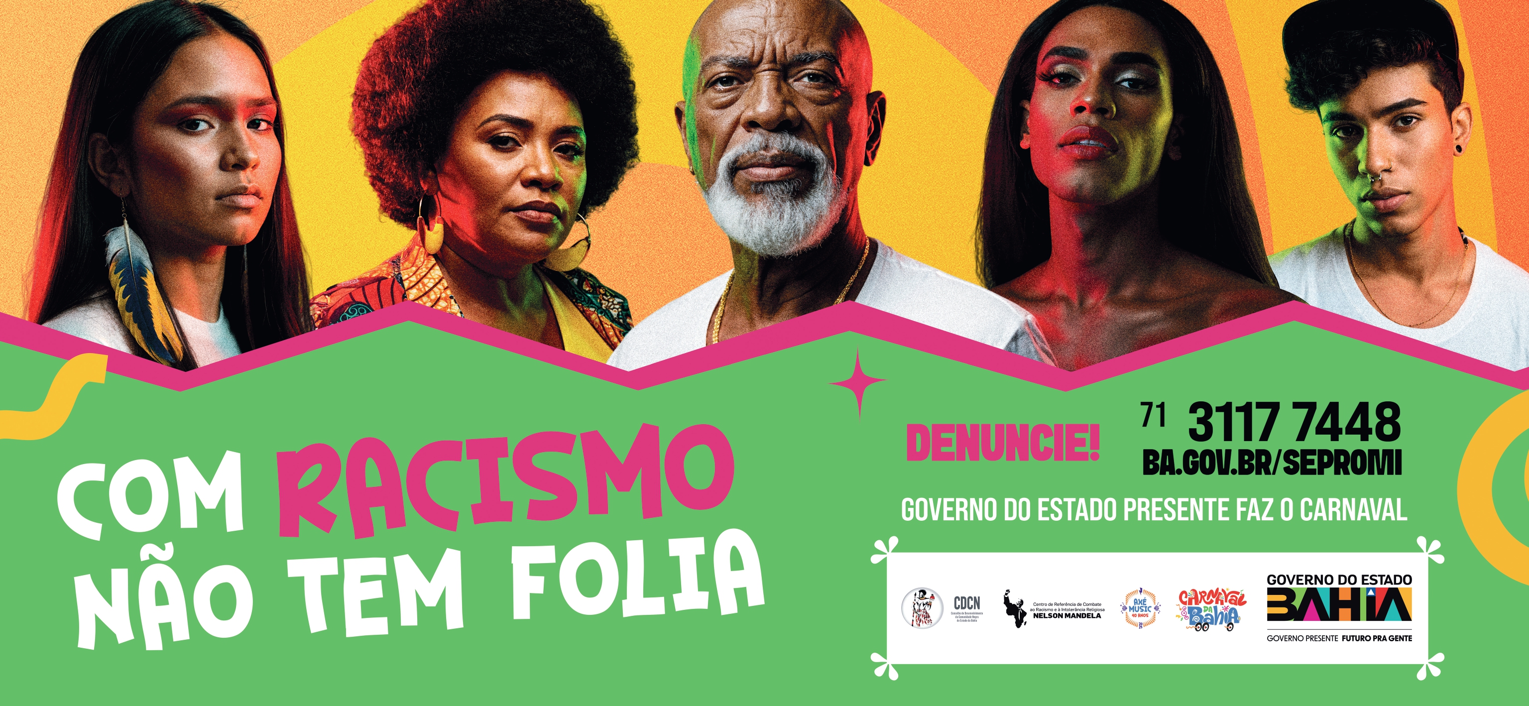 Campanha Com Racismo Não Tem Folia 2025
