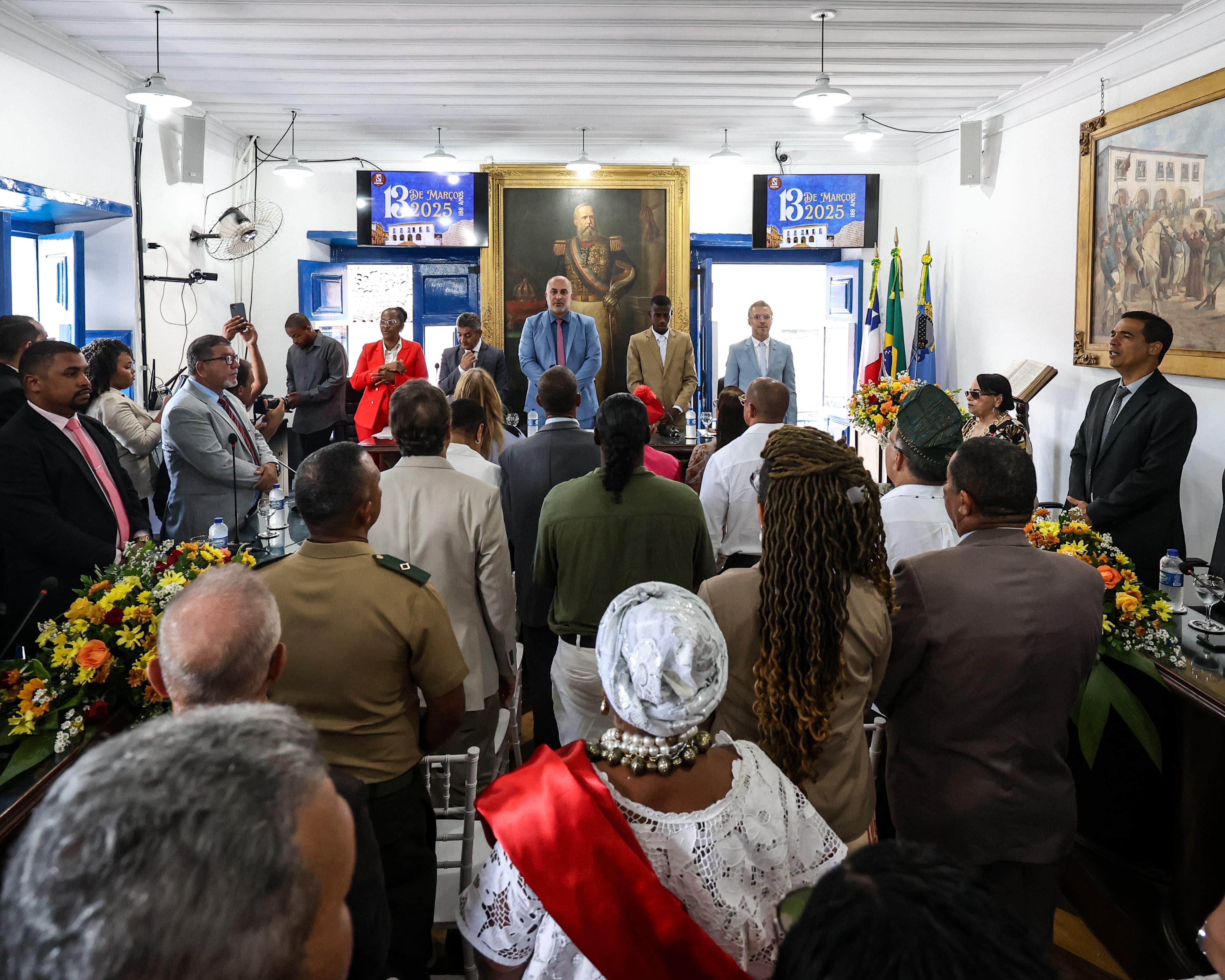 Foto comemoração 188 anos da cidade Cachoeira 