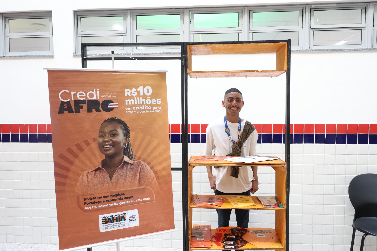 Foto Divulgação CrediAfro |  ASCOM SEPROMI