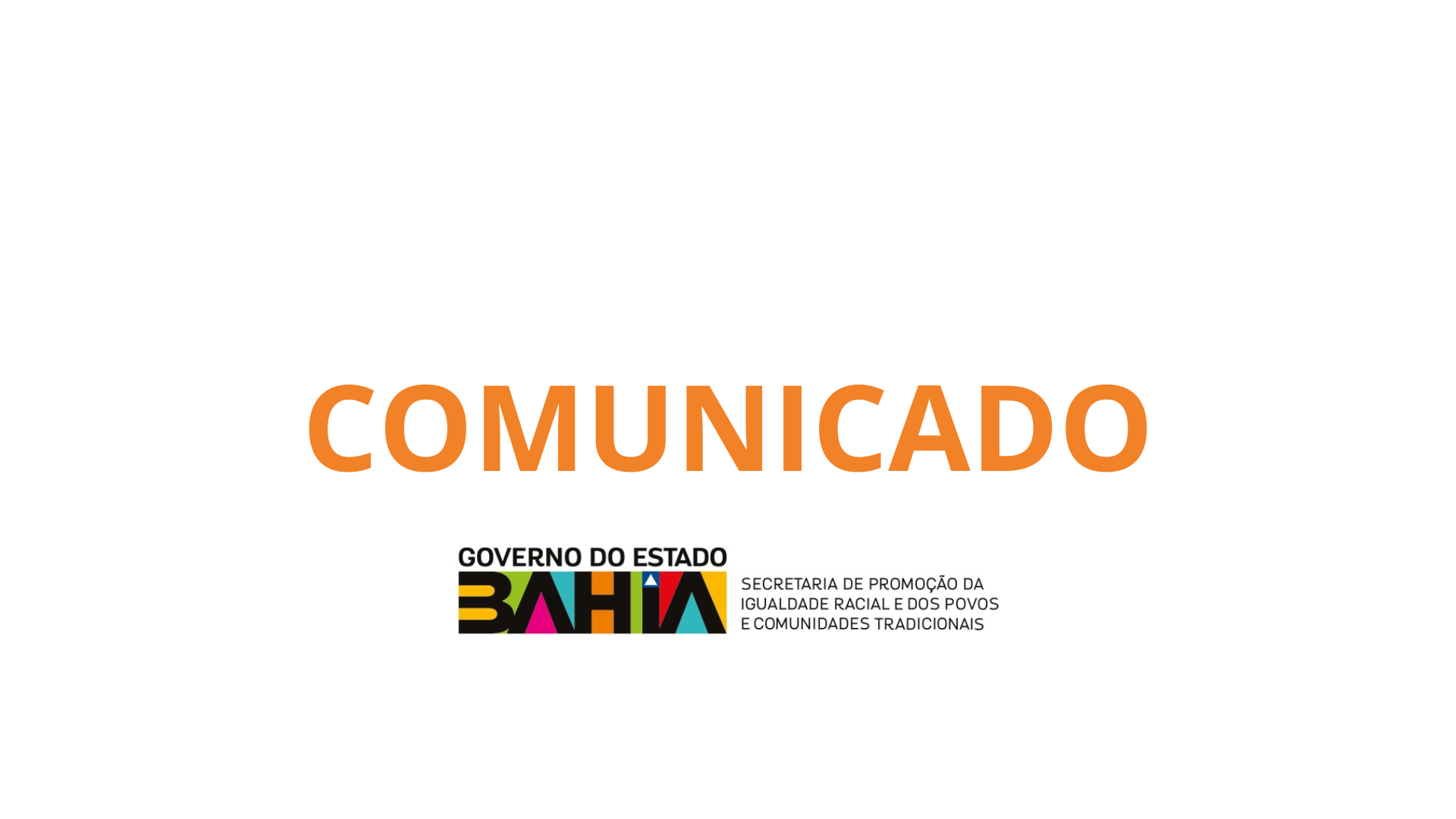 COMUNICADO