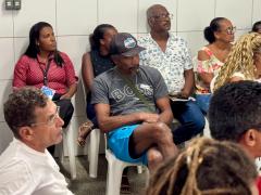 Fotos da Consulta prévia na Ilha de Itaparica,  no dia 19/07.