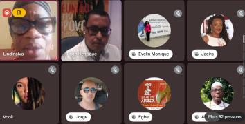 Print da Conferência Temática Povos de Terreiro