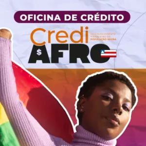 Card Oficina Crediafro lgbt+