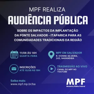 Card Divulgação MPF