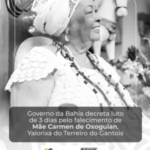 Card luto Mãe Carmen de Oxoguian