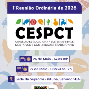 Card Primeira reunião do CESPECT 2026
