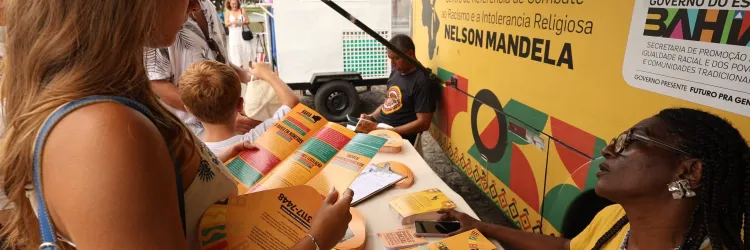 CRNM na Festa de Iemanjá em Cachoeira-BA