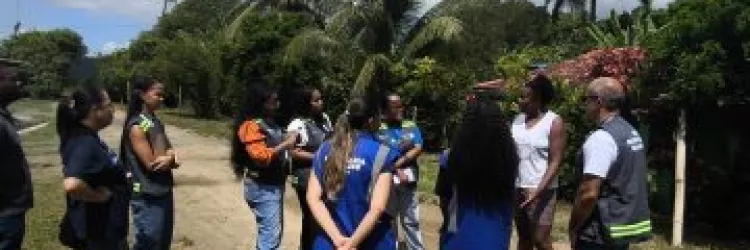 Sesab reforça atuação em saúde com visita técnica a comunidades quilombolas de Cachoeira