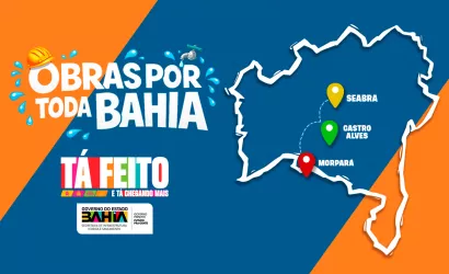 Obras por toda Bahia
