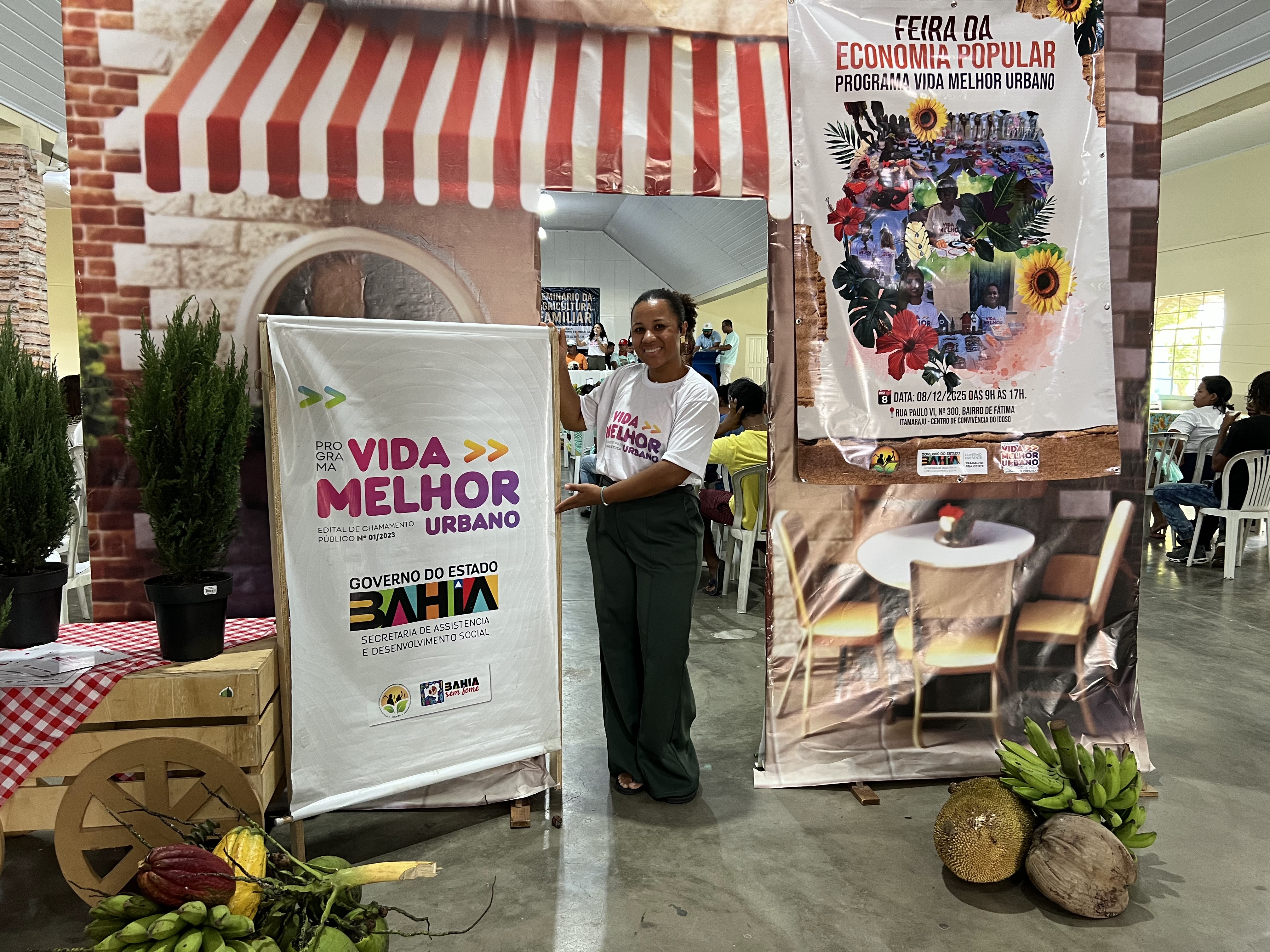 PMVU feira economia solidária Itamaraju