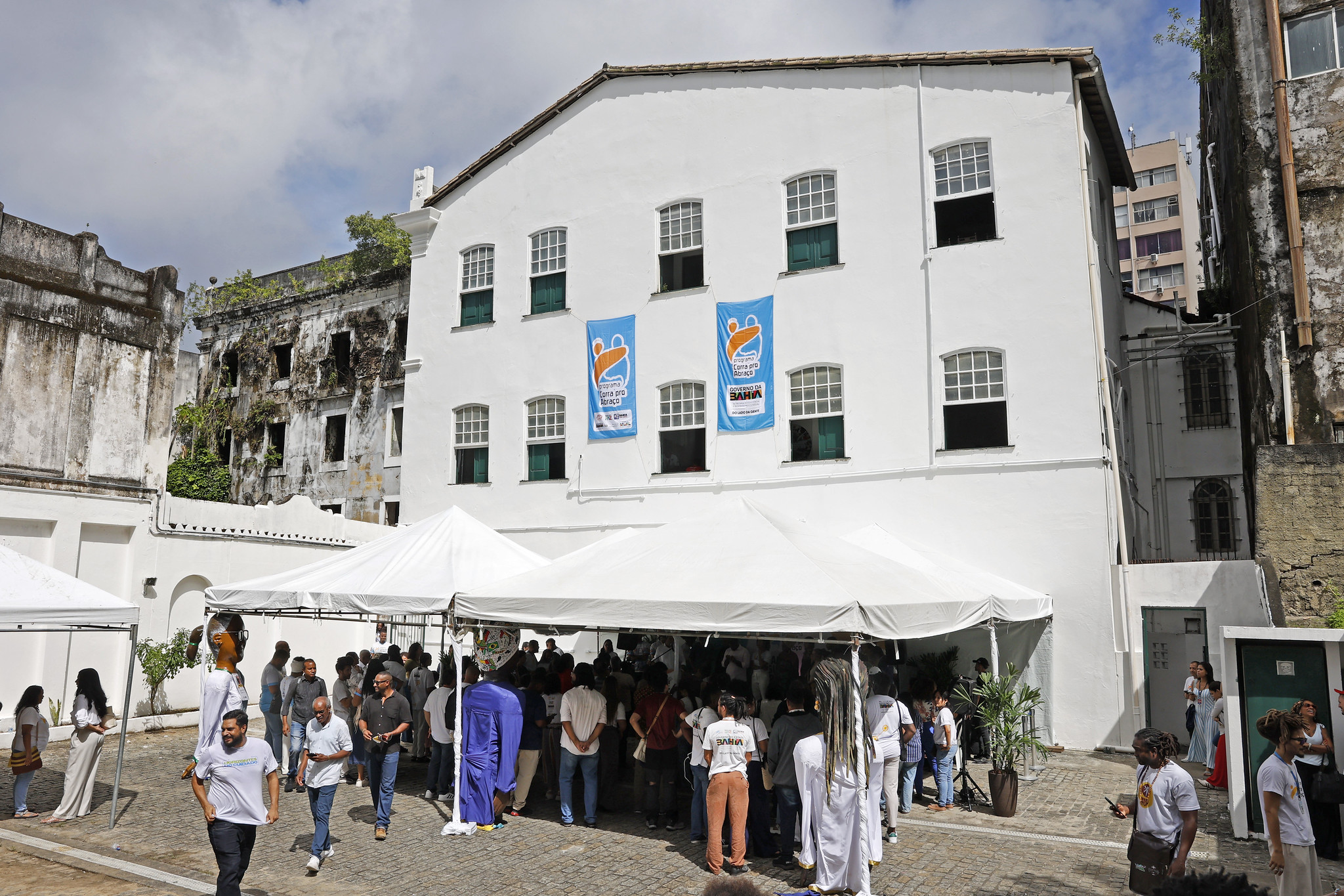 inauguraçao casarao corra pelourinho