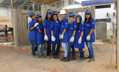 Abertas inscrições para cursos voltados às mulheres na construção civil 