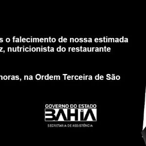 COMUNICADO DE FALECIMENTO 