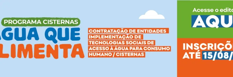 Seades lança edital de R$ 31,2 milhões para implementação de tecnologias de acesso à água 