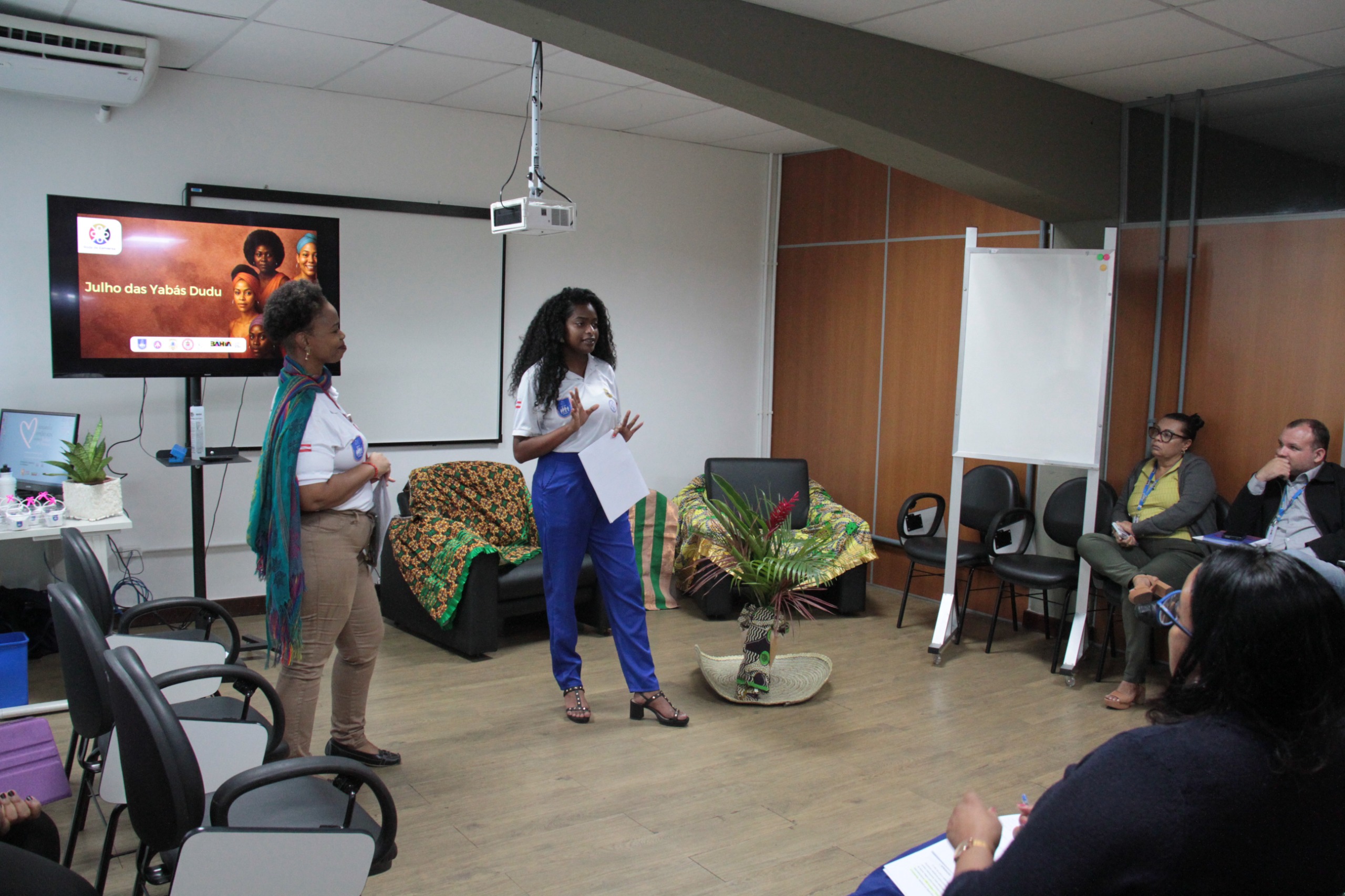 SSP inicia celebrações ao ‘Julho das Pretas’ com roda de conversa entre servidoras