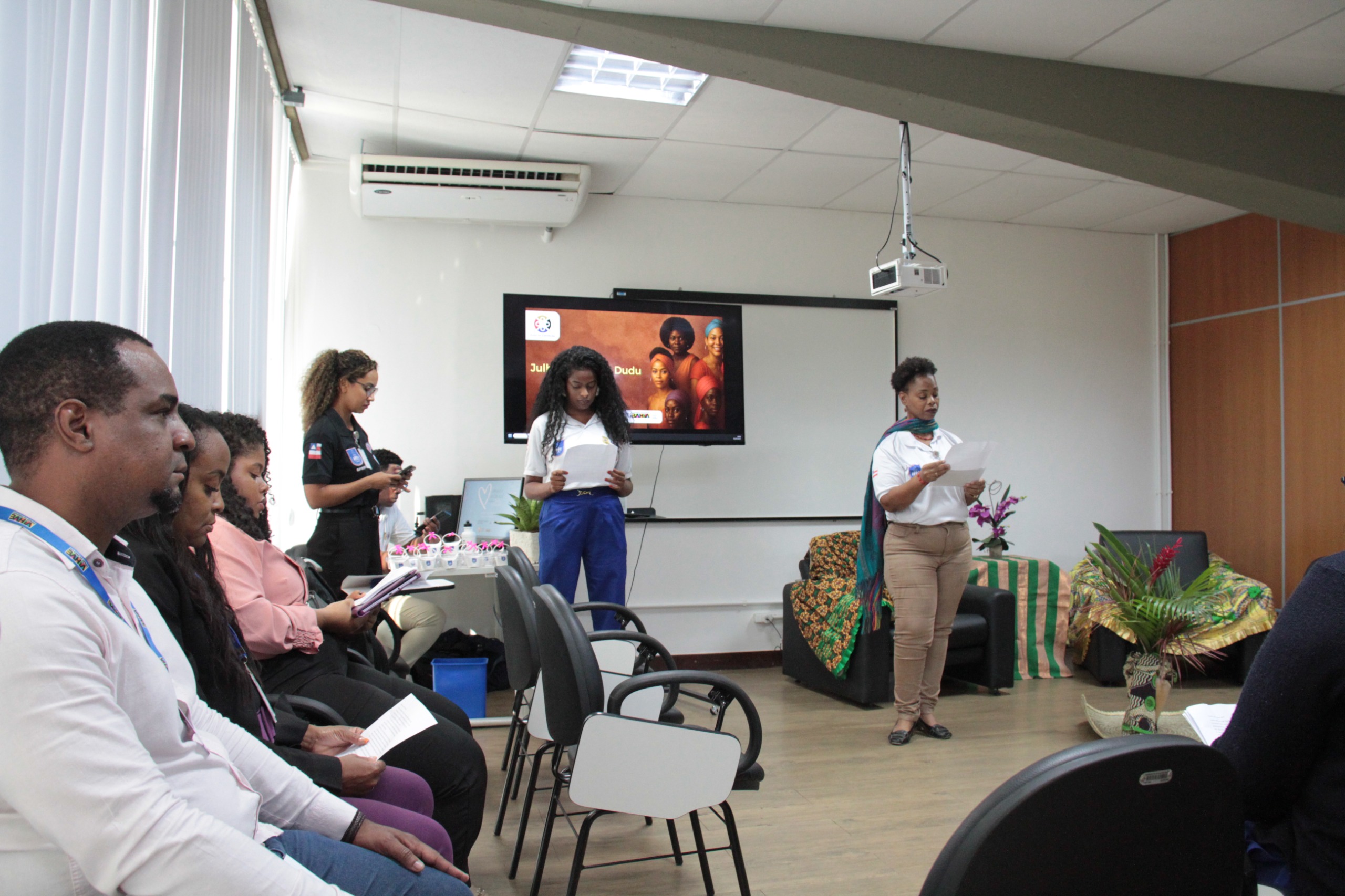 SSP inicia celebrações ao ‘Julho das Pretas’ com roda de conversa entre servidoras