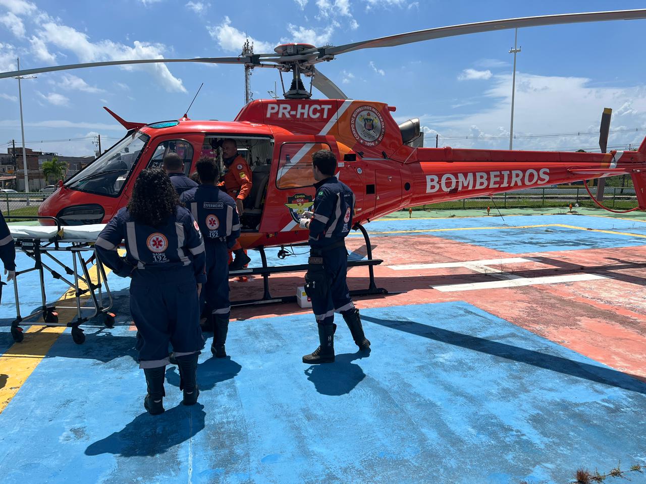 Divulgação/ Ascom CBMBA