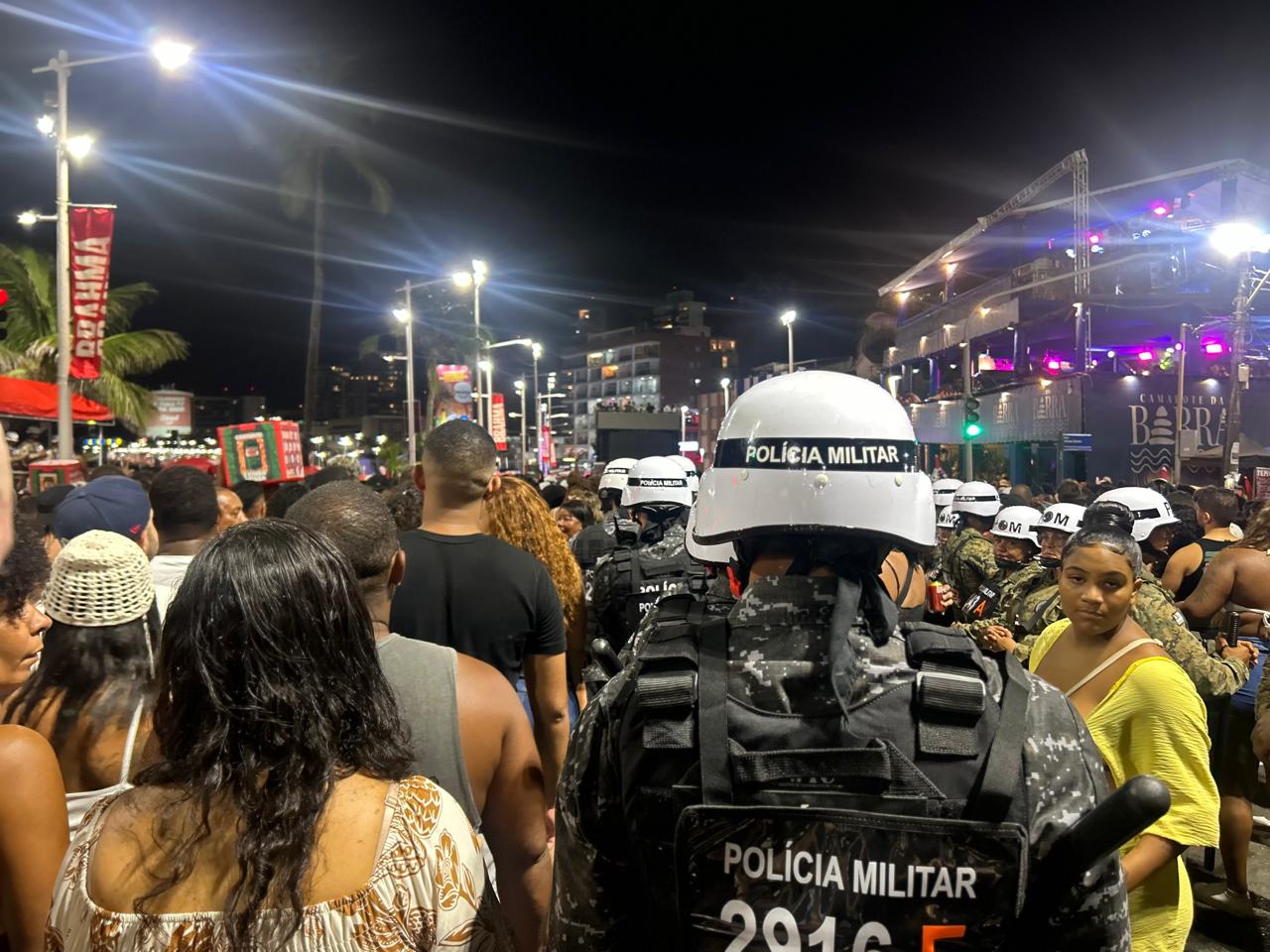Terceiro evento pré-carnaval não registra crime contra a vida