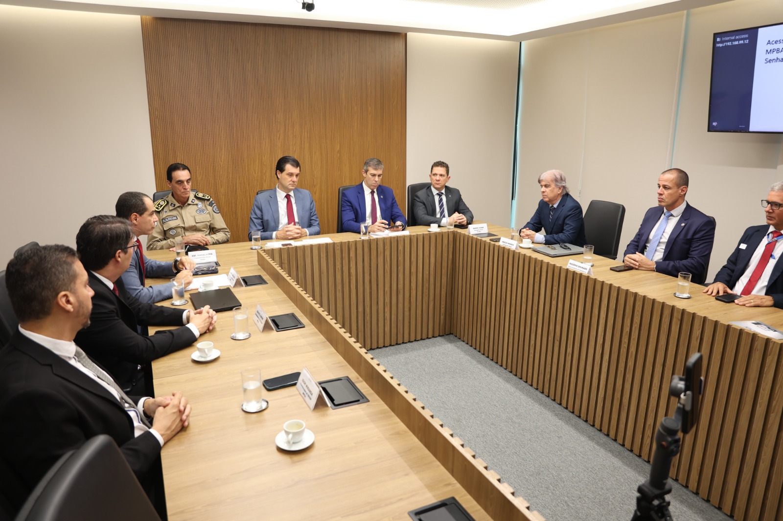 MPBA e SSP compartilharão dados estratégicos sobre atividade policial 