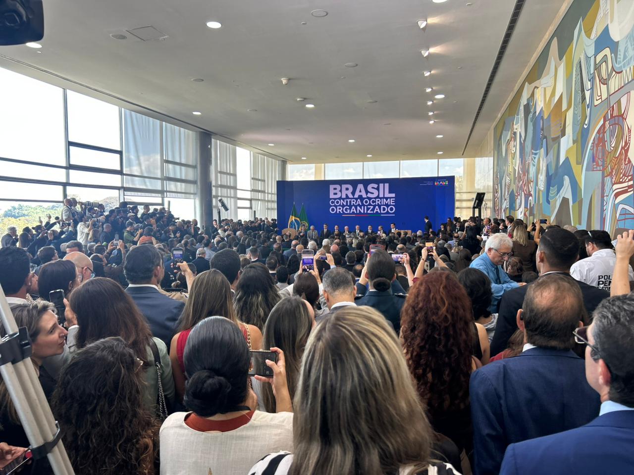Segurança Pública da Bahia participa do lançamento do Programa Brasil Contra o Crime Organizado