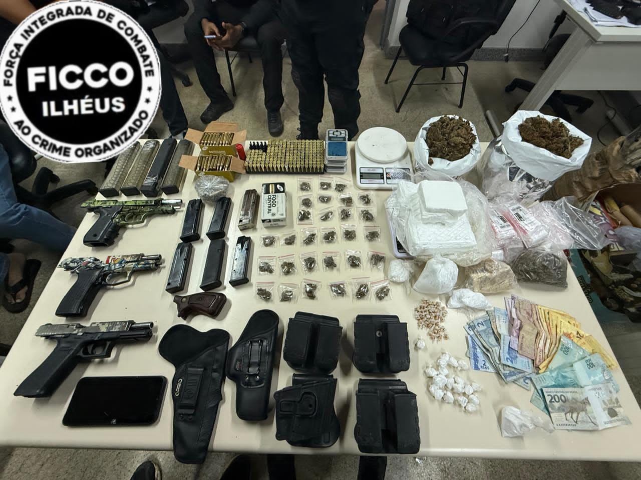 FICCO/Ilhéus deflagra contra facção criminosa com atuação em Maraú e região