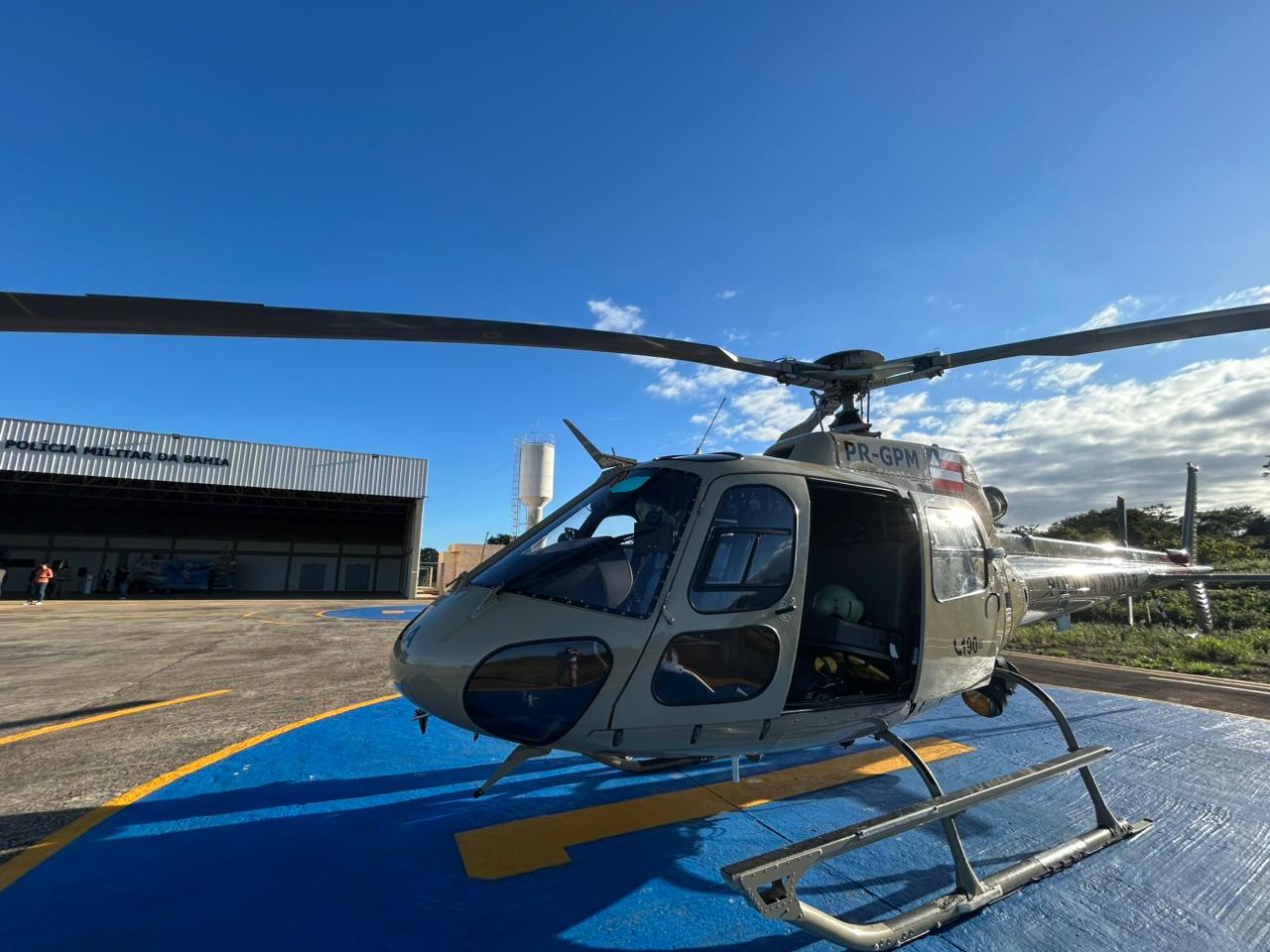 Governo do estado investe R$ 45 milhões em helicóptero, Base Aérea, Delegacia e Companhia