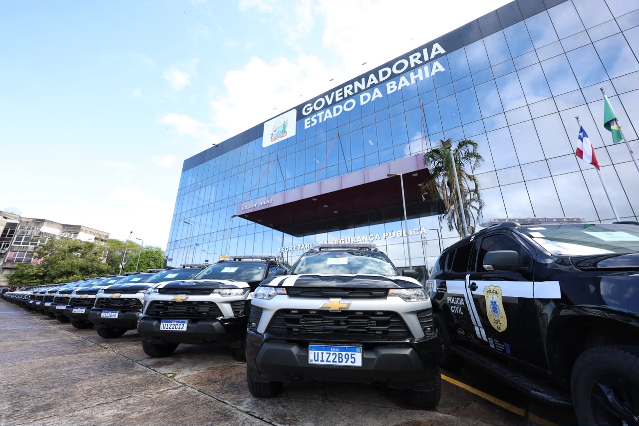 Governo do Estado reforça ações de inteligência com 54 novas viaturas semiblindadas para Polícia Civil