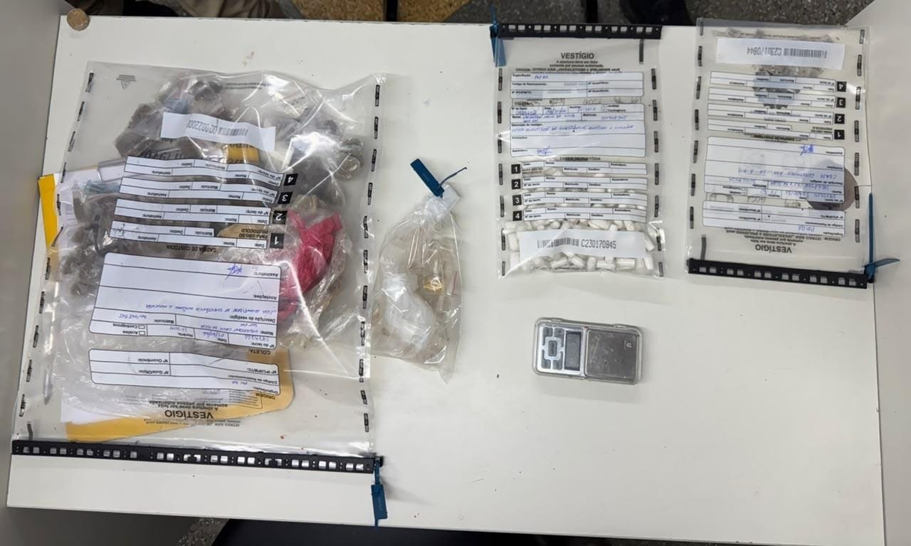 PM apreende drogas em Dom Avelar
