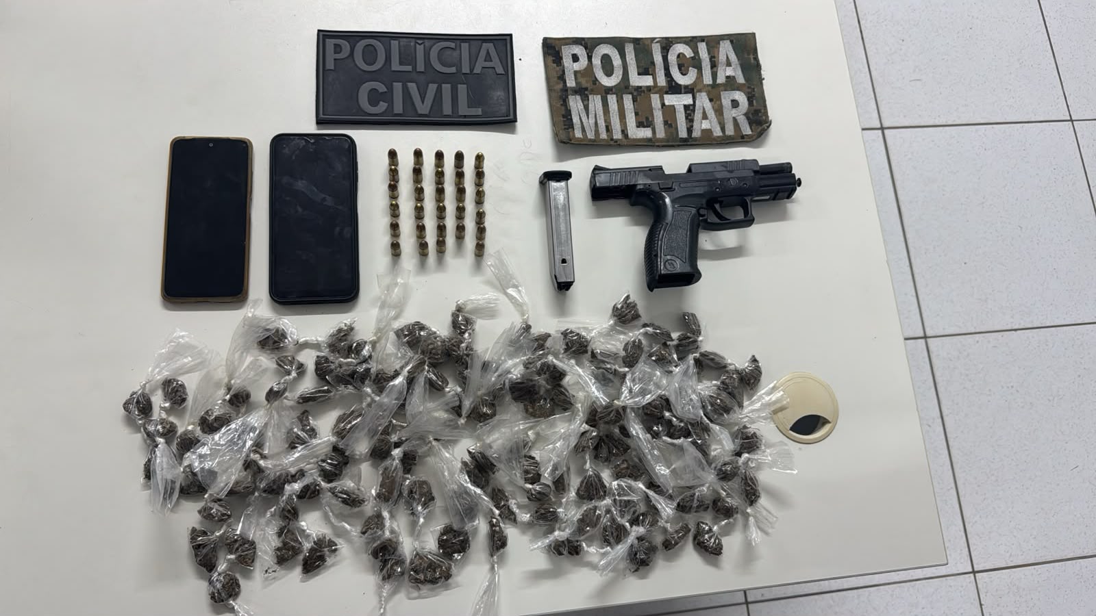 Ação conjunta das Polícias Civil e Militar ocorreu no distrito de Coqueiros; investigado era apontado como autor de homicídios