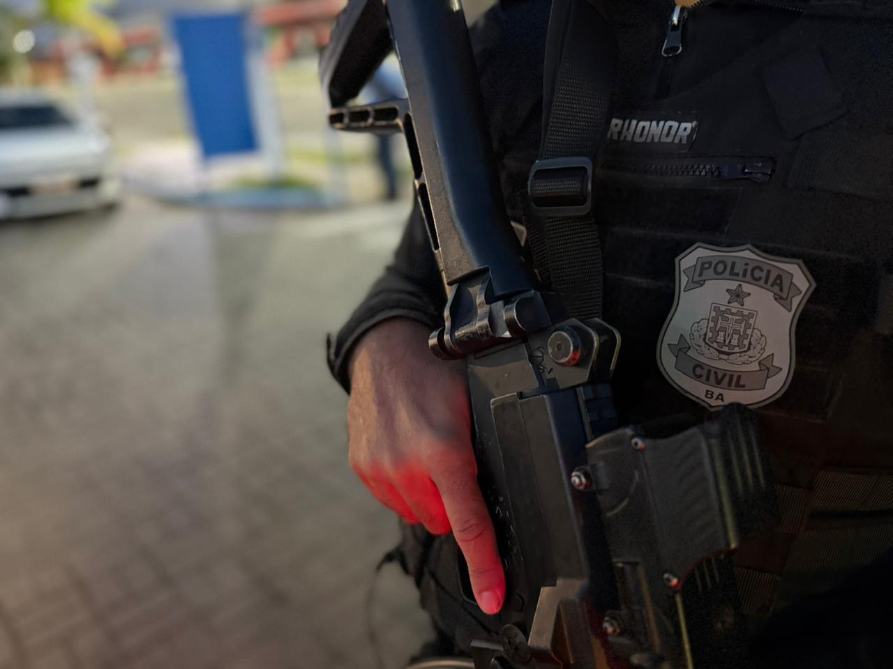 Suspeito de praticar roubos em municípios baianos é preso pela Polícia Civil em Alagoinhas