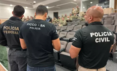 FICCO Bahia, PC e PF capturam em Salvador homicida foragido da Justiça de SP