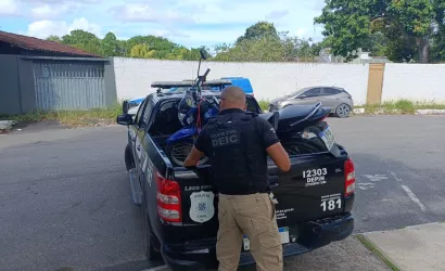 Polícia Civil recupera motocicleta e celulares subtraídos em Eunápolis