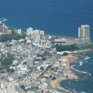 Imagem aérea de Salvador