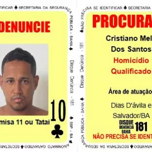 Novo ‘Dez de Paus’ do Baralho do Crime da SSP comanda envio de drogas de SP para a Bahia