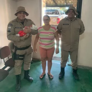 PM salva recém-nascido em Porto Seguro