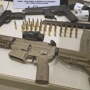 Forças da Segurança aumentam em 18% o número de armas apreendidas no 1° semestre