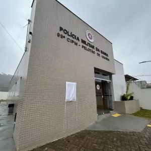 Após investimento de R$ 1,1 milhão, SSP entrega novo pelotão da PM em Ubaíra