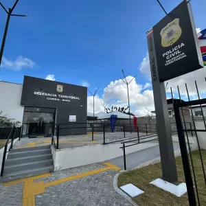 Imagem da delegacia nova inaugurada