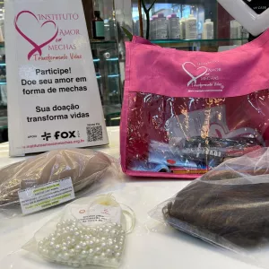 Segurança Pública monta salão temporário no Salvador Shopping e oferece serviços de beleza gratuitos para doadoras de cabelo