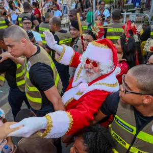 Em mais um ano o Natal Solidário da PMBA leva alegria às crianças e famílias