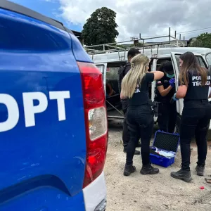 Forças da Segurança Pública localizam carro utilizado pelos técnicos de internet