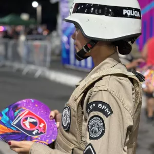 Ronda Maria da Penha reforça ações de combate à violência contra a mulher no Carnaval de Itabuna.