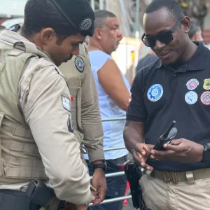 Reconhecimento Facial chega à marca de 17 capturas com 9 foragidos localizados no primeiro dia do Carnaval de Salvador