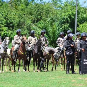 PM realiza instrução de Controle de Distúrbios Civis para atuar na final do Campeonato Baiano
