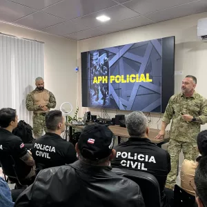 Servidores da Polícia Civil da região Sudoeste participam de capacitação promovida pelo Projeto Acadepol Presente
