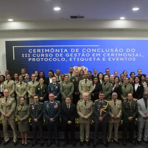 SSP forma 3ª turma de Curso de Cerimonial e Gestão de Eventos
