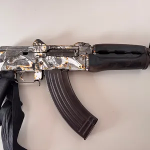 PM apreende fuzil em Wenceslau Guimarães