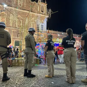  Policiais, peritos e bombeiros, além de equipamentos tecnológicos como Reconhecimento Facial e drones serão empregados.