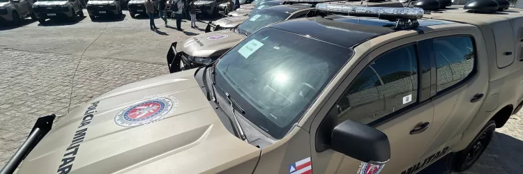 Novas viaturas reforçam policiamento e combate ao crime no Norte do estado